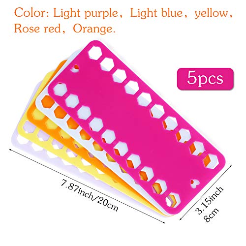 5 Pcs Embroidery Floss Organizer Cross Stitch Thread Holder Floss Bobbin