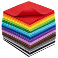 45 Pcs Felt Fabric Sheets 6x6 1mm Thickness - color: 15x15cm