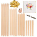 Yhizeva Mini+ Needlepoint Stretcher Bars Set, 8/12/14/16 Inch, 16 Bars - size: 8"/12"/14"/16" Set