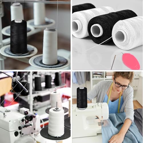 Thread for Sewing, All Purpose Thread Polyester, 400 Yards Each Spool