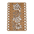 Organizer Double Sided Wooden Mouline Holder Embroidery Thread Storage Cross Stitch Accessories Sewing Floss Thread Keeper (FLZ-017) - color: FLZ-017