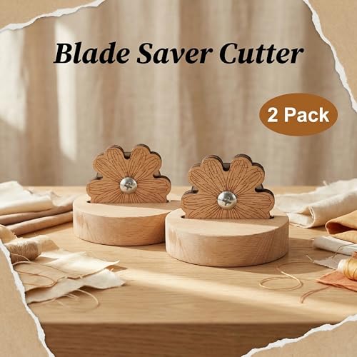 Chistylr Thread Cutter Blade Saver Thread Cutter for Quilting Sewing
