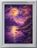 Leczany Cross Stitch Stamped Kits Patterns Craft Kit Needlepoint Full Range of Embroidery Starter Kits Beginners for DIY 11CT 3 Strands | Beautiful Sunset Scenery 13×18.1 inches - color: 11CT Stamped kits,Beautiful Sunset Scenery 13×18.1 inches