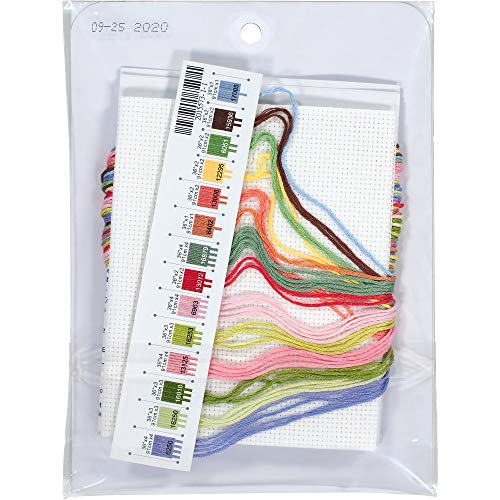 Dimensions 70-65207 This Day Verse Counted Cross Stitch Kit, 14 Count White Aida Cloth, 7'' x 5''
