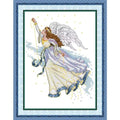 Stamped Cross Stitch Kits for Beginners- Full Set of Butterfly Fairy Embroidery for Adults,11 CT 3 Strands DIY Patterns Counted Arts Craft 9.5×13.7 inch - color: Butterfly Fairy