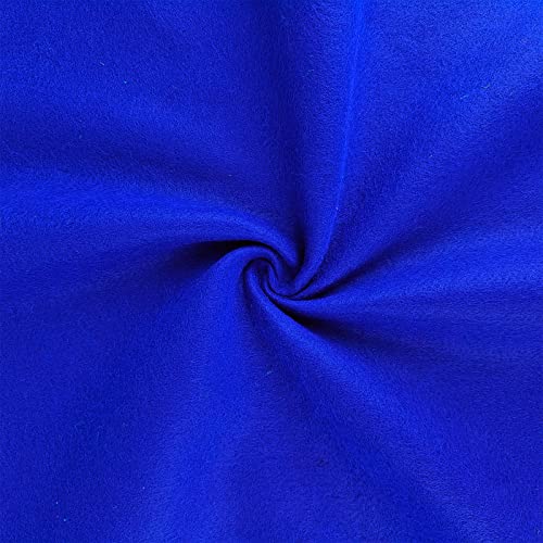 Jtnohx Color Felt Sheets 1 Square Yard Craft Felt Fabric Dark Blue 1.4mm - color: Dark Blue