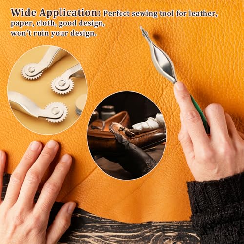 Nitlak 4PCS Tracing Wheel, Stitch Marking Spacer, Tracing Wheel Sewing Tool - color: Multicolor-2