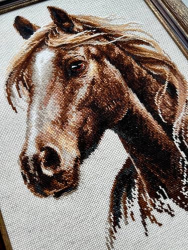RIOLIS 2293 Proud Spirit Counted Cross Stitch Kit 11.75 x 15.75 in - style: Proud Spirit 2293