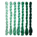 Natural 100% Silk Thread, Handmade Embroidery Thread Silk Floss 7 Colors 110m Each (89) - color: 89