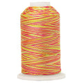ThreadArt Multicolor Cotton Thread, 600M 40/3, Rainbow Brights 7734 - color: Rainbow Brights
