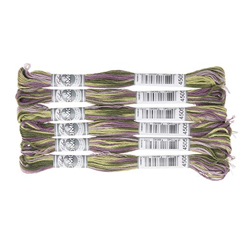 DMC Embroidery Floss Coloris - Jewel Circus (4507) - 6/Pkg - color: Highland Moors (4505)