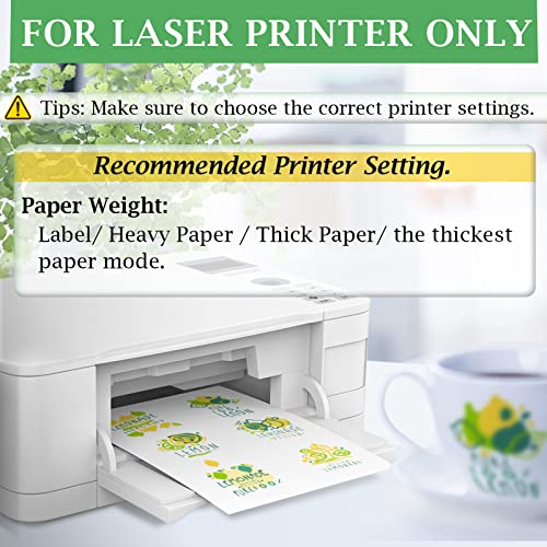 Koala Waterslide Decal Paper for Laser Printer Clear Transparent 10 Sheets