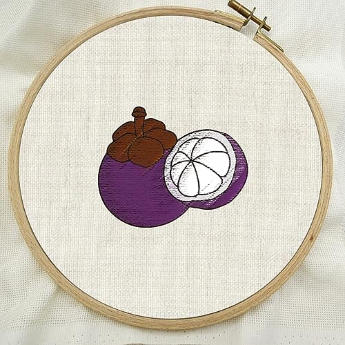 BENECREAT 4Sheets 64Pcs Water Soluble Embroidery, 11.7x8.3inch Food Pattern Transfers Water Soluble Stabilizer for Embroidery Stick and Stitch Embroidery Designs - color: Food