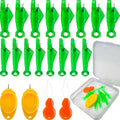 50 pcs Needle Threader Set: Fish Type for Sewing Machines (Compatible Only with Side-Threading Machine Needles) & Simple Hand Sewing Threaders