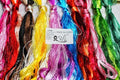 100% Mulberry Silk Embroidery Thread 30 Colors 22m Each (S30) - color: 30 COLOR