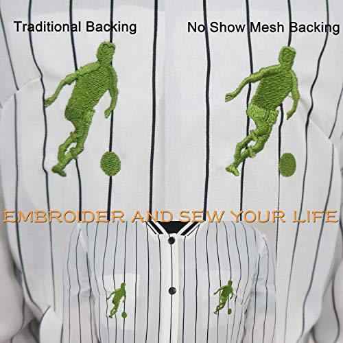 New brothread No Show Mesh Embroidery Stabilizer 12" x 10 Yd Roll - size: 12" x 10yd roll