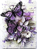 WUSARPLY Stamped Cross Stitch Kits,Flowers Needlepoint Butterfly Counted Cross Stitch Kits for Adults Beginners,Full Range of Cross-Stitch Stamped Kits Needlecrafts - color: SAP-01