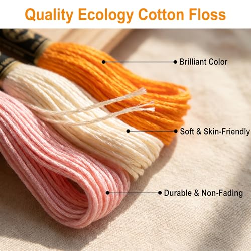 5PC Book Flowers Counted Cross Stitch Bookmark Kit for Adults Beginners - color: SQJ010-01