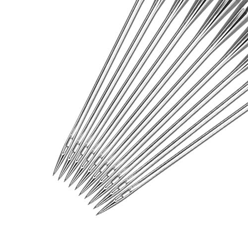 50 PCS Embroidery Sewing Machine Needles Size 75/11, Household Sewing Needles for Brother Sewing Machine1 - style: Size 75/11