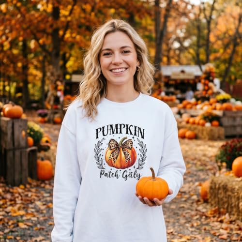 Dazoratix Fall Iron on Transfers - 20 Sheets Pumpkin Autumn DTF Ready to Press Bow Ghost Heat Patches Stickers Vinyl Decals for T Shirts Clothes Hoodies Pillow Bag Hat DIY Crafts Appliques Decorations - style: Fall