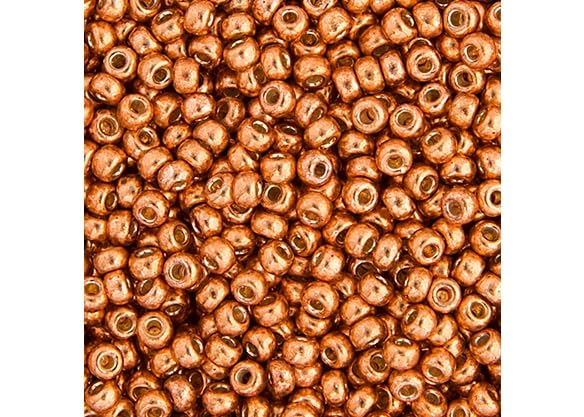 Miyuki Seed Bead 11/0 APX.22g - Galvanized Duracoat Muscat Japanese Glass Seed Beads - color: Muscat
