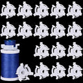 WILLBOND 25 Pieces Bobbin Holder Sewing Clips Tool for Spools of Thread