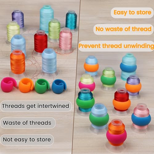 New Brothread 200pcs Thread Spool Huggers - color: 200 PCS