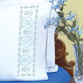 Jack Dempsey Needle Art Cross-Stitch Americana Pillowcases