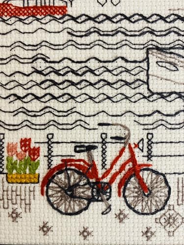 RIOLIS 2051 City on Water Counted Cross Stitch Kit 9.5 x 11.75 in