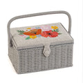 Hobby Gift Medium Sewing Box Organiser - color: Wild Flowers