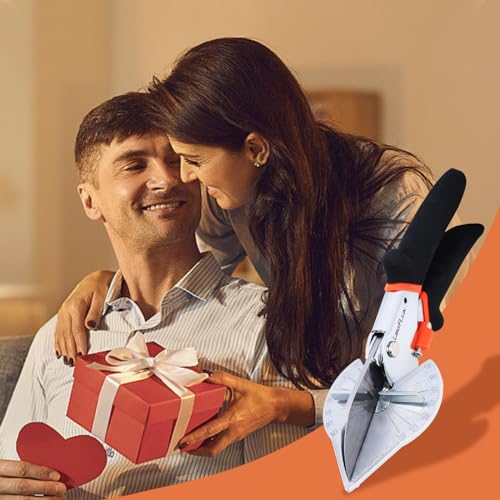 LeafLux Miter Shears for Wood Trim, Adjustable 45°-135° Multi-Angle Handheld Tool, Multifunctional Trunking, Moulding Shears, Perfect for Mitre Cutting, Quarter Round, No Replacement Blade | LFXP3101S - size: 3101S with 1 blade