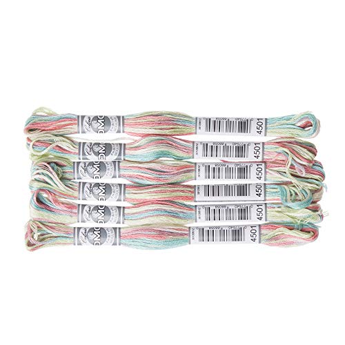DMC Embroidery Floss Coloris - Ice Cream Stand (4501) - 6/Pkg - color: Ice Cream Stand (4501)
