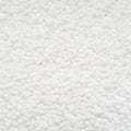Perlin Glass Seed Beads 3mm 8/0 Round Mini Small Pony Beads 3300pcs for Making Earrings Bracelets Pendants Waist Jewelry DIY Handmade Opaque Color Kit (White Opaque Matte, 2,6 mm ~ 3 mm) - color: White Opaque Matte