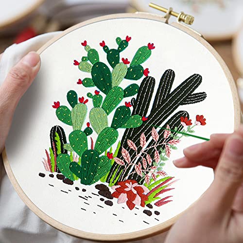 12 Pcs/Set Linen Embroidery Fabric 19 x 19 Inch Cloth Needlework - size: 19×19Inch