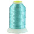 ThreadArt Metallic Embroidery Thread, 1000M, No. L68 - Light Blue - color: Light Blue