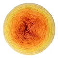 Scheepjes Cotton Whirl Gradient Yarn Cake, 741 Sunspell, 1000m, 224g - color: 741 Sunspell