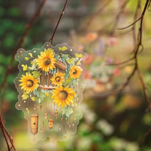 90Pcs Manor Fence PET Stickers, Vintage Garden and Floral Stickers for Scrapbooking, Journaling, DIY Crafts, with Organizer for Easy Storage - color: Mansion Fence
