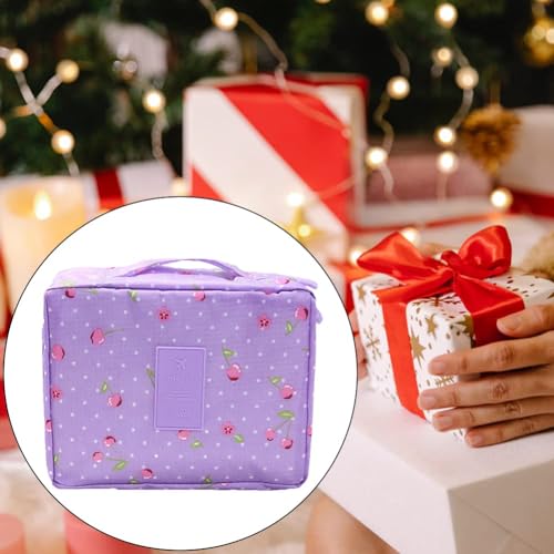 Coopay Crochet Kit for Beginners, 50PCS Crochet Starter Kit - color: Purple-Cherry