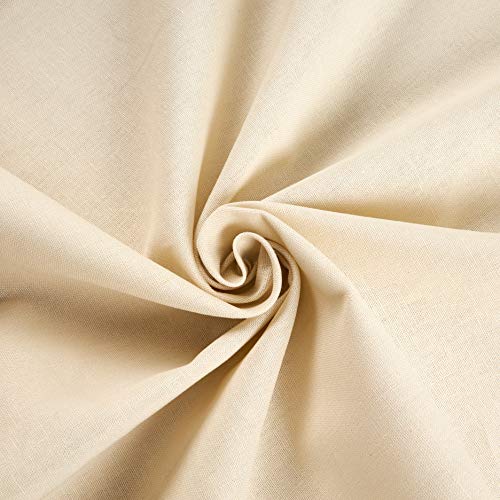 Kaufman Essex Linen Blend Champagne, Fabric by the Yard - color: Champagne