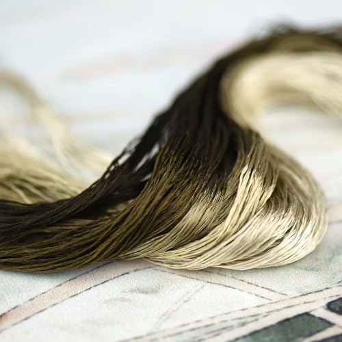 Natural 100% Mulberry Handmade Embroidery Silk Thread Silk Floss (57) - color: 57
