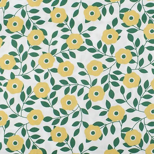 Hanjunzhao Fat Quarters Fabric Bundles,Print Floral Plaid Solid Quilting Fabric for Sewing Crafting,18 x 22 inches - color: Multi B