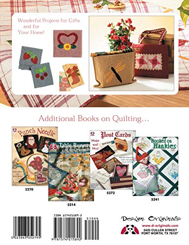 Stitchin' for the Kitchen: Tea Towels, Applique and More! (Design Originals) Embroidery Designs of Traditional, Seasonal, and Fun Motifs for Home Decor, Tote Bags, Wall Hangings, Tablecloths, and More