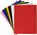 Creativity Street One Pound Felt Sheet Pack, Rectangular, 9 X 12, Assorted Colors, 30/Pack