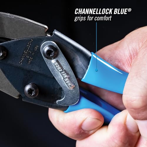 Channellock Wire Cutter 910 - Compound Joint Cable Cutting Tool - 9 In