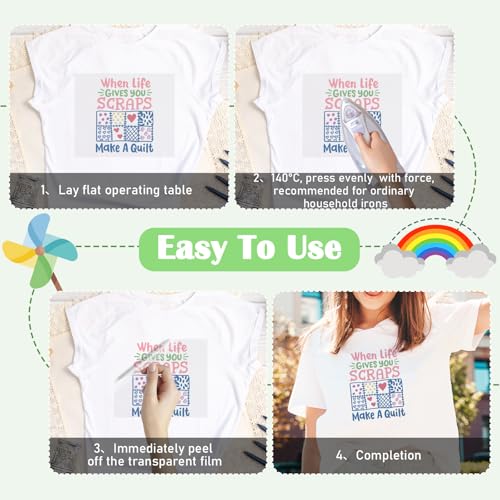 20 Pcs Funny Quilting DTF Transfers Ready to Press - style: Funny Quilting