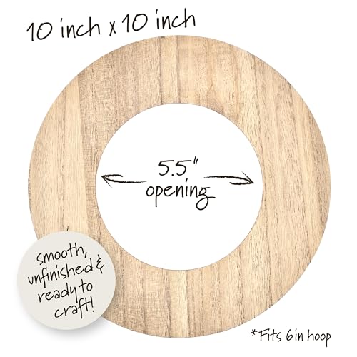 Bucilla Embroidery Hoop Circle Frame, Fits 6" Embroidery Hoop - size: 6", style: Circle