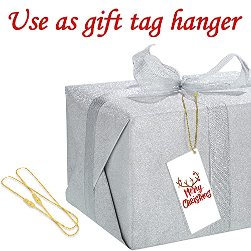 Shappy 1000 Pcs Christmas Ornament Hooks,Gold, Silver - color: Gold, Silver