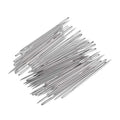 Craftdady 50Pcs Iron Big Eye Beading Sewing Needles for Stitching Crafting 52mm Long - size: 1.25mm thick, 52mm long