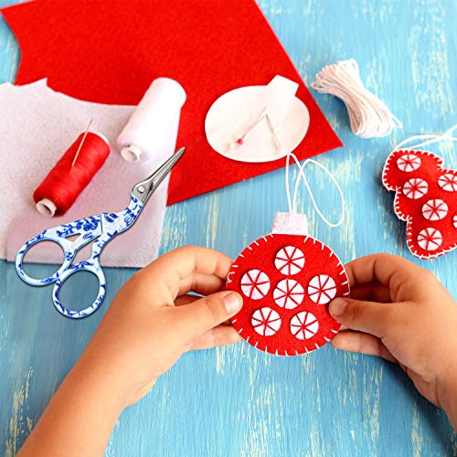 Mudder 5 Pcs Embroidery Scissors Stork Bird Needlepoint Scissors 3.7"