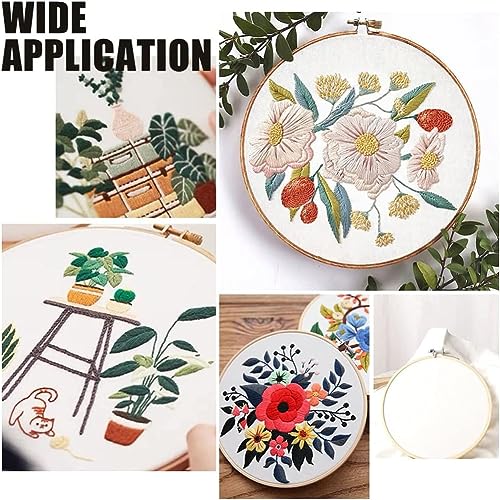 BENECREAT 14 Pieces White Cotton Fabric Embroidery Fabric, 12x12inch Square Aida Cloth Cotton Cross Stitch Cloth for Making Garment Craft